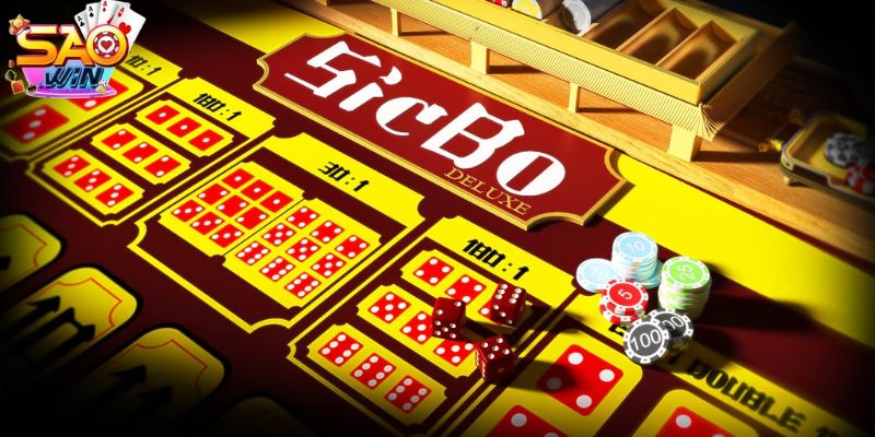 Cược bộ ba trong Sicbo tại cổng game SAOWIN 